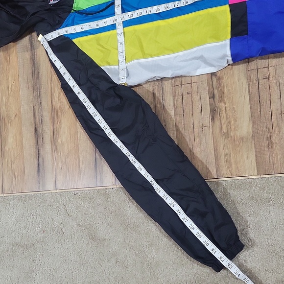 ILOVENONAME TV Color Bar Toggled Hooded Windbreaker Jacket - Picture 10 of 12